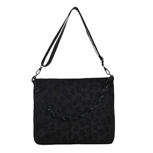 Women's Wide Strap Winter Handbag
