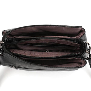 Leather Shoulder Bag for Women High Purses Crossbody Bags