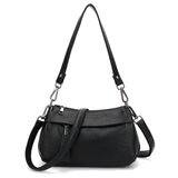 Leather Shoulder Bag for Women High Purses Crossbody Bags