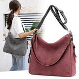 Hobo Handbags for Women Large Shoulder Crossbody Bags Canvas Purses And Handbags