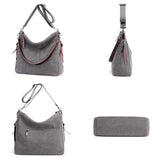 Hobo Handbags for Women Large Shoulder Crossbody Bags Canvas Purses And Handbags