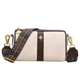 Boston Soft PU Shoulder Bags for Women Panelled Sling Bag