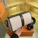 Boston Soft PU Shoulder Bags for Women Panelled Sling Bag