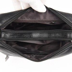 Soft Leather Crossbody Bag for Women with Large Capacity