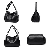 Multi-pocket Leather Crossbody Bags For Women Handbags Purses Lady Bag