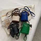 Winter Women's Bucket Bag Large Handbag Single Shoulder Messenger Bag
