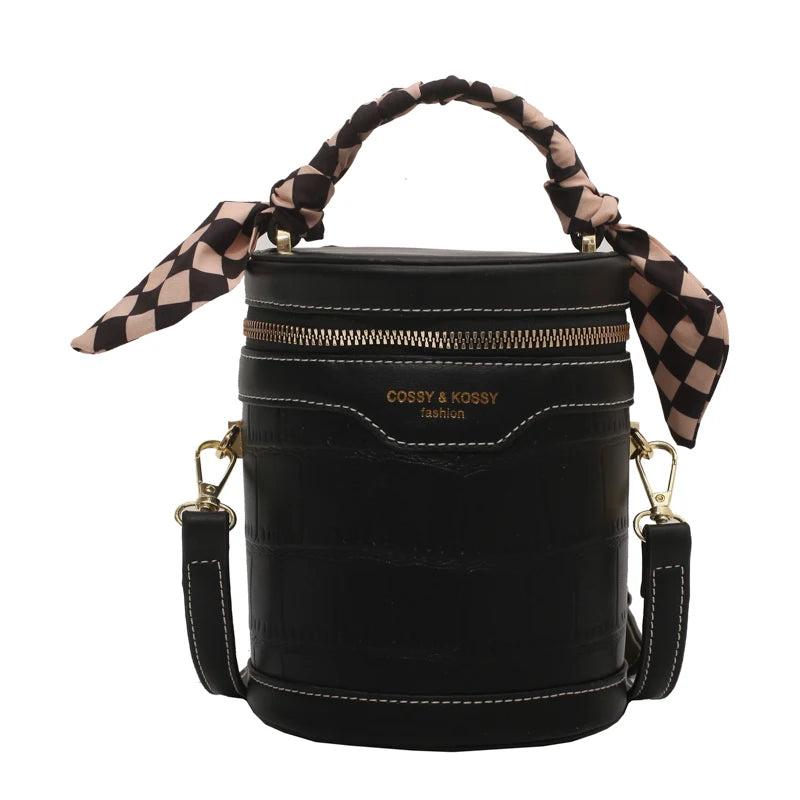 Winter Women's Bucket Bag Large Handbag Single Shoulder Messenger Bag
