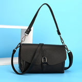 Vintage Flap Shoulder Bag Women Soft PU Purses and Handbags