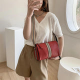 Leather Handbags Women Bags Pillow Bag High Shoulder Crossbody Bag