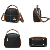 Circular Shoulder Crossbody Bag for Women