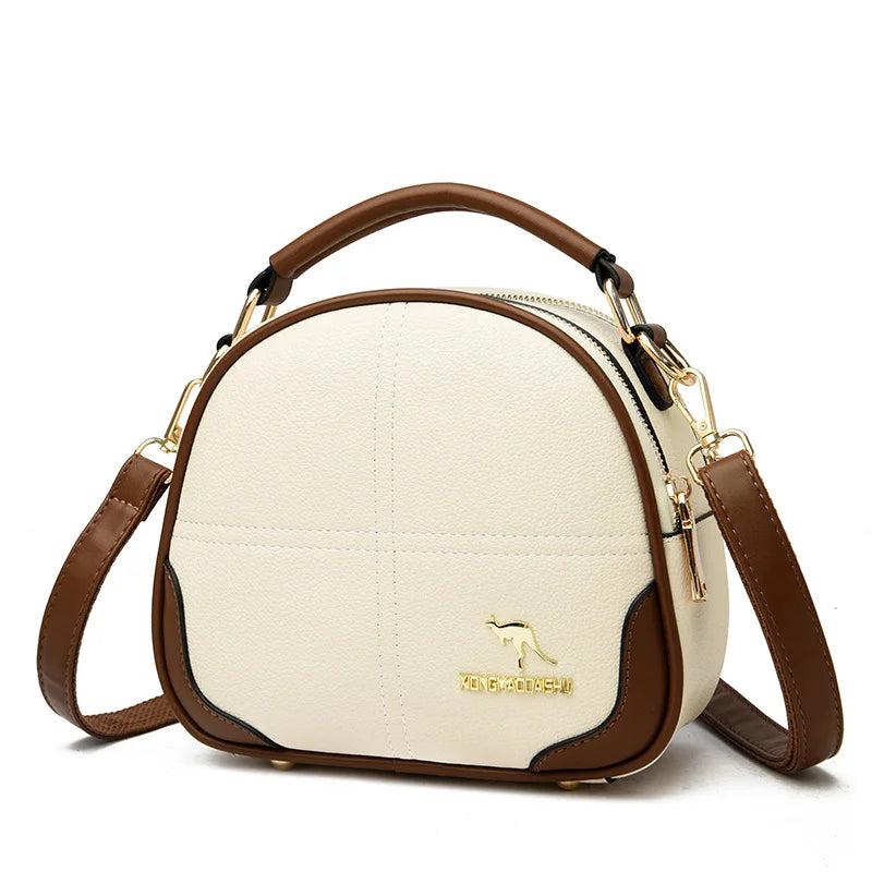 Circular Shoulder Crossbody Bag for Women