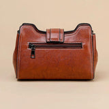 Vintage Solid Flap Shoulder Bag Women Crossbody Bolso Mujer