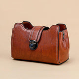 Vintage Solid Flap Shoulder Bag Women Crossbody Bolso Mujer