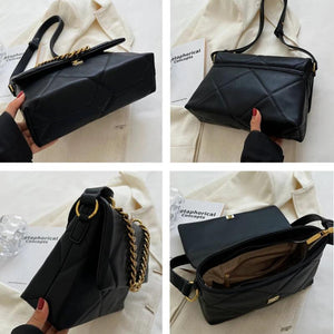 Vintage Chains Envelope Shoulder Bag Women Crossbody Bag