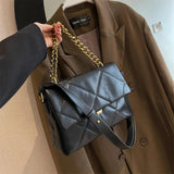 Vintage Chains Envelope Shoulder Bag Women Crossbody Bag