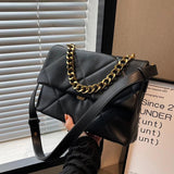 Vintage Chains Envelope Shoulder Bag Women Crossbody Bag