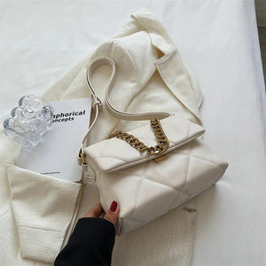 Vintage Chains Envelope Shoulder Bag Women Crossbody Bag