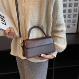 Vintage Crossbody Bag PU Leather Purses and Handbags