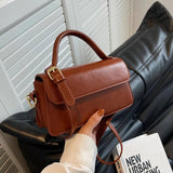Vintage Crossbody Bag PU Leather Purses and Handbags