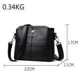 Fashionable Women Shoulder Bags Anti Theft Messenger Bag Solid High Capacity