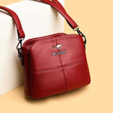 Fashionable Women Shoulder Bags Anti Theft Messenger Bag Solid High Capacity