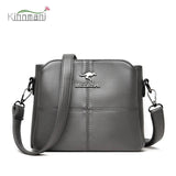 Fashionable Women Shoulder Bags Anti Theft Messenger Bag Solid High Capacity