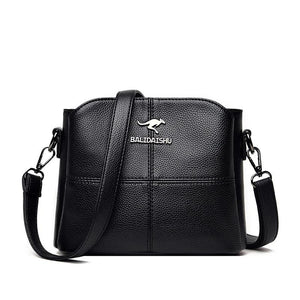 Fashionable Women Shoulder Bags Anti Theft Messenger Bag Solid High Capacity