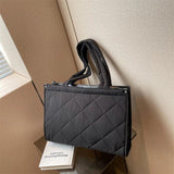 Spring Plaid Shoulder Bag for Women