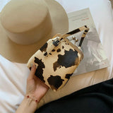 Cow Pattern Crossbody Shoulder Messenger Purse