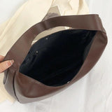 Women's Casual Large Capacity Shopper Shoulder Bag Solid Letter Print Tote Bag