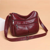 High Purse PU Leather Handbags Women Shoulder Bags