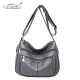 High Purse PU Leather Handbags Women Shoulder Bags