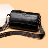 Vintage Crossbody Leather Cell Phone Shoulder Bag Messenger Bags