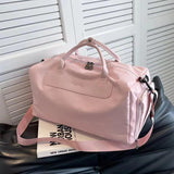 Yoga Fitness Bag Women'S Dry And Wet Separation Travel Backpack