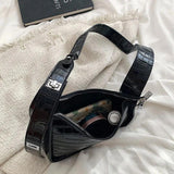 Croc Pattern Shoulder Bag for Women