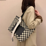Winter PU Female Bag All-match Shoulder Bag Large-capacity Hand Handbag