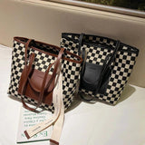 Winter PU Female Bag All-match Shoulder Bag Large-capacity Hand Handbag