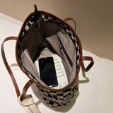 Winter PU Female Bag All-match Shoulder Bag Large-capacity Hand Handbag