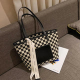 Winter PU Female Bag All-match Shoulder Bag Large-capacity Hand Handbag