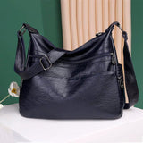 Soft Women Messenger Bags Totes Crossbody Bags High capacity Solid Shoulder Bags
