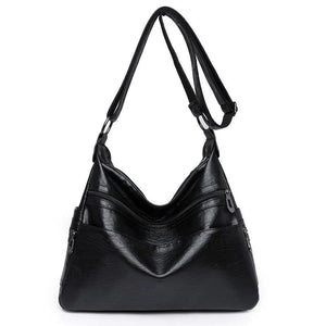 Soft Women Messenger Bags Totes Crossbody Bags High capacity Solid Shoulder Bags