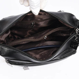Women Large Capacity Shoulder Crossbody Bags High Leather Sac