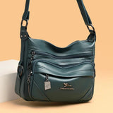 Women Large Capacity Shoulder Crossbody Bags High Leather Sac