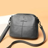 Summer Pattern Bucket Bag Vintage Shoulder Bag Crossbody Shopping Handbag