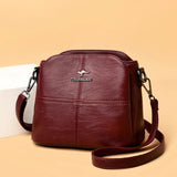Summer Pattern Bucket Bag Vintage Shoulder Bag Crossbody Shopping Handbag