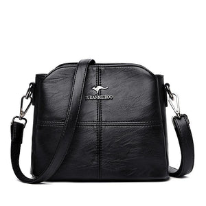 Summer Pattern Bucket Bag Vintage Shoulder Bag Crossbody Shopping Handbag