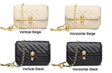 Women Leather Handbags High Shoulder Bag Mini Bags Summer Chains