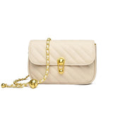 Women Leather Handbags High Shoulder Bag Mini Bags Summer Chains