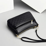 Diamond Lattice Crossbody Bag Leather Purses and Handbags
