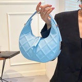 Female PU Leather Texture Underarm Bag
